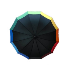 Colorful Printing Straight Umbrella (JYSU-08)